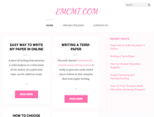 Tablet Screenshot of emcmt.com